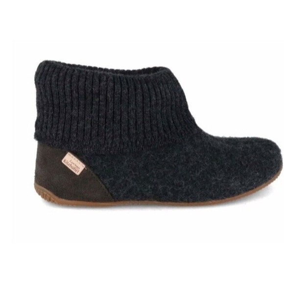Living Kitzbuehel Slipper Boot | Uni, Anthra Back | House Shoes » Slipper Boots - Picture 10 of 12